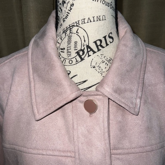 Anne Klein Women's 5 Button Jacket with Flap Pockets, Ballet, Size: XL - Picture 5 of 9